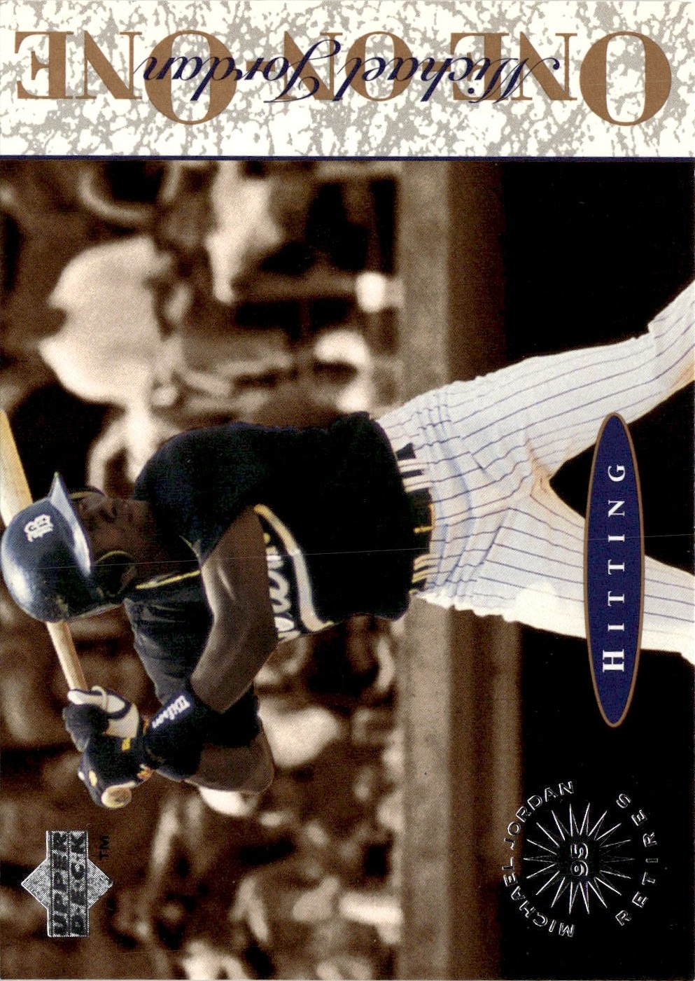 1995 UD Minor League Michael Jordan graded slab