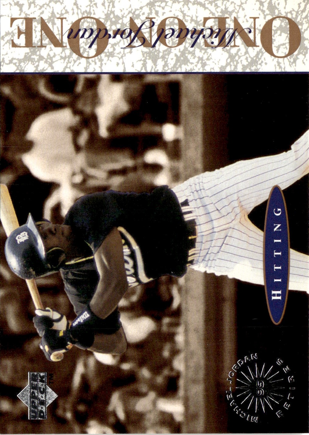 1995 UD Minor League Michael Jordan graded slab