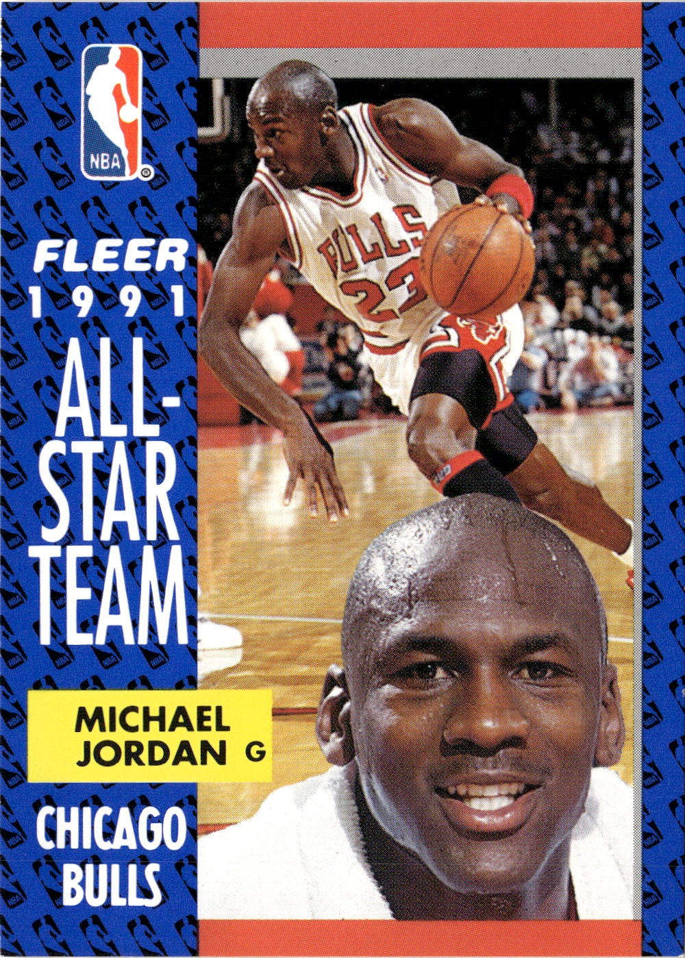 1991 Fleer Michael Jordan graded slab
