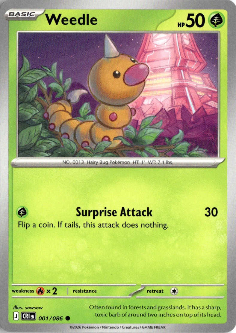 Weedle graded slab