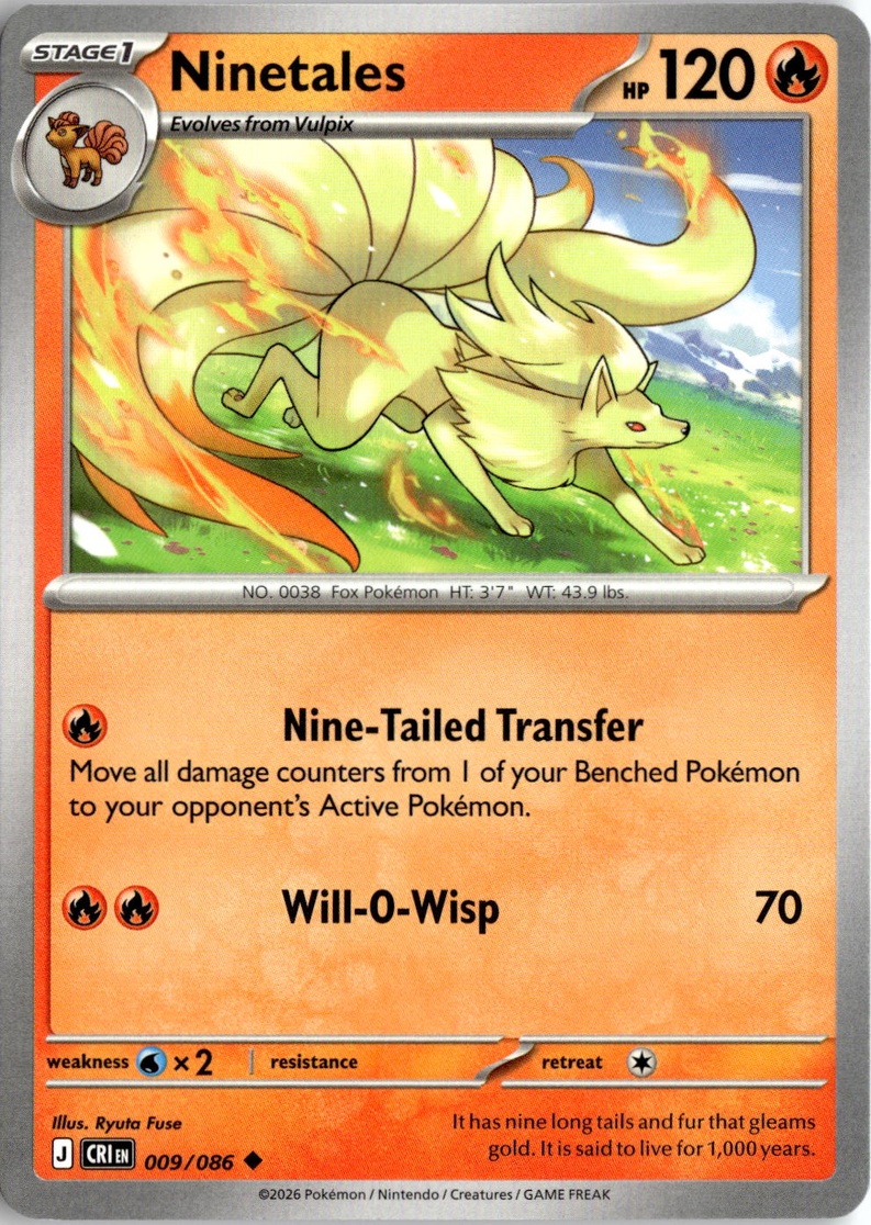 Ninetales graded slab