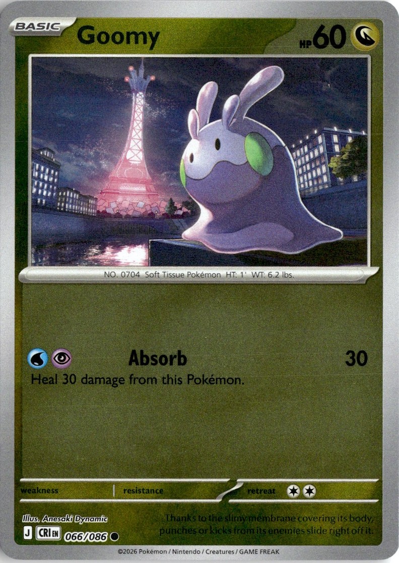 2026 Pokemon Mega Evolution Goomy graded slab
