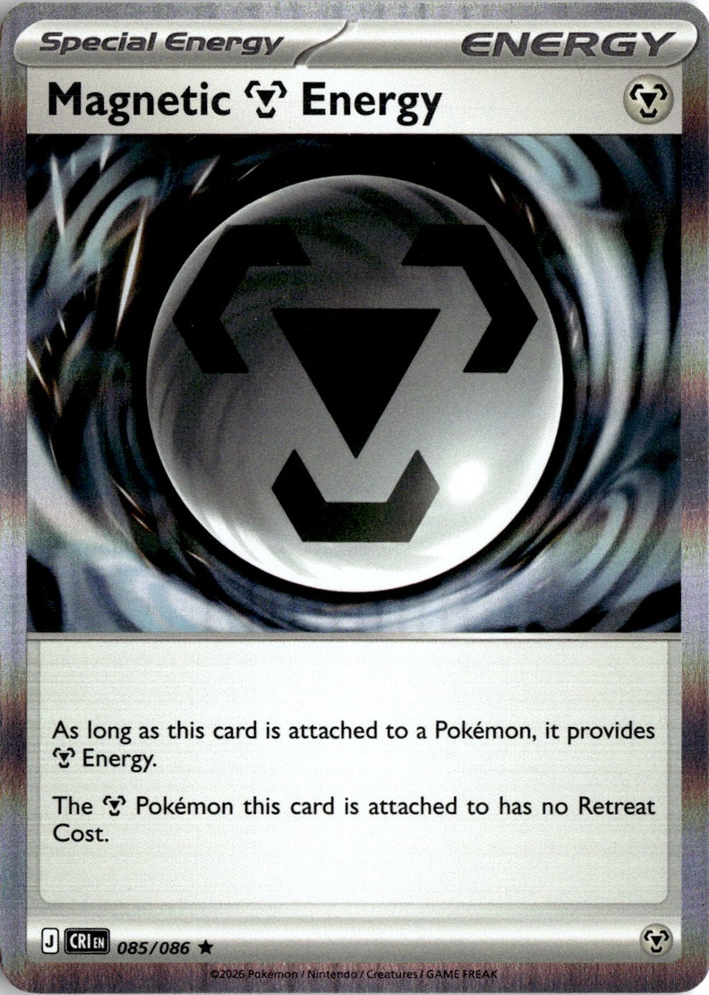 2026 Pokemon Mega Evolution Magnetic M Energy graded slab