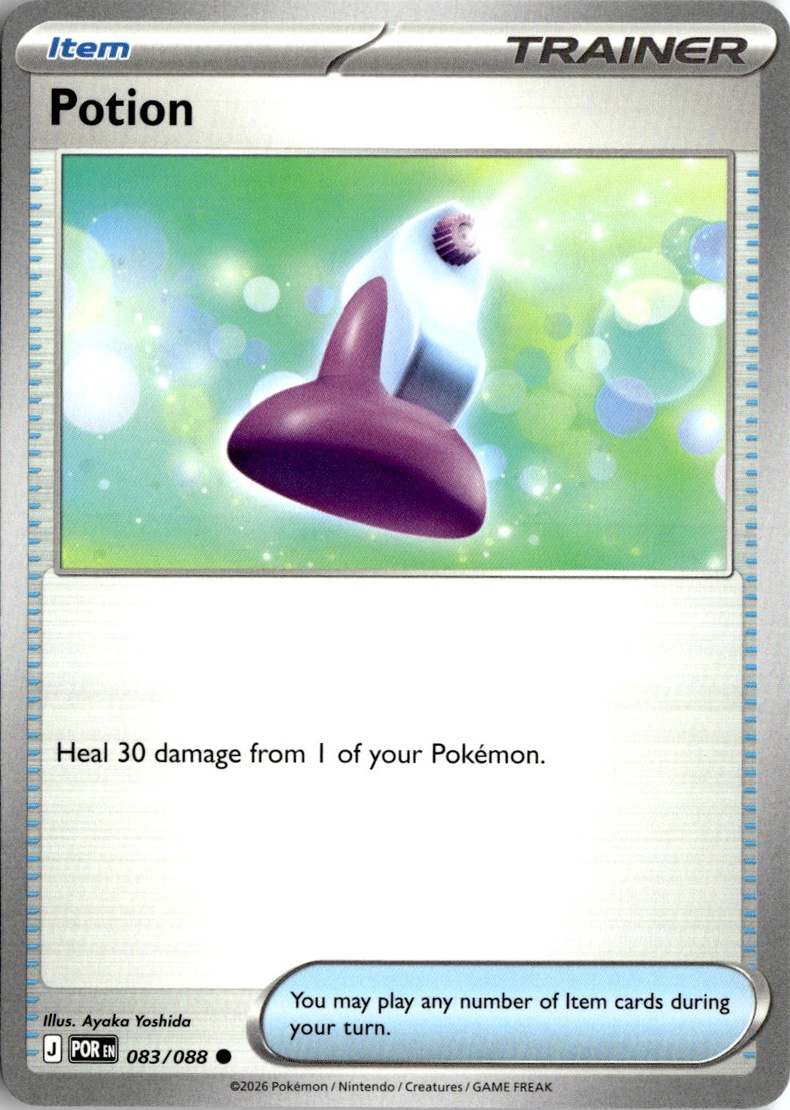 2026 Pokemon Mega Evolution Potion graded slab