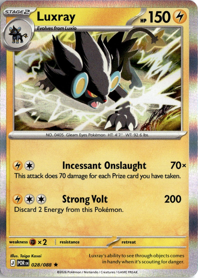 Luxray graded slab