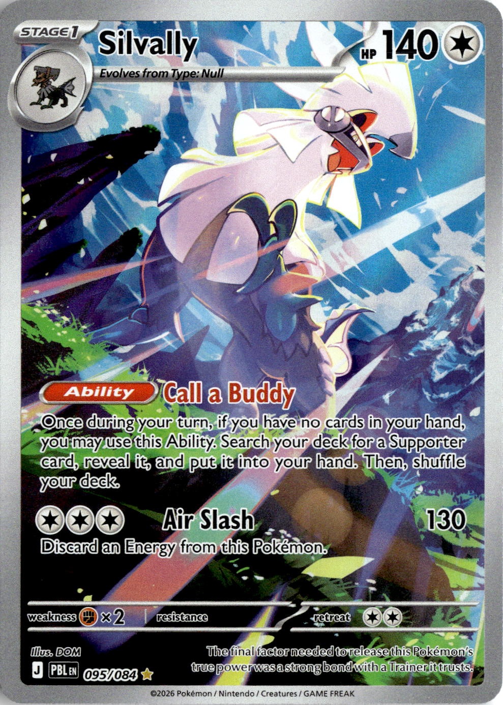 2026 Pokemon Mega Evolution Silvally graded slab