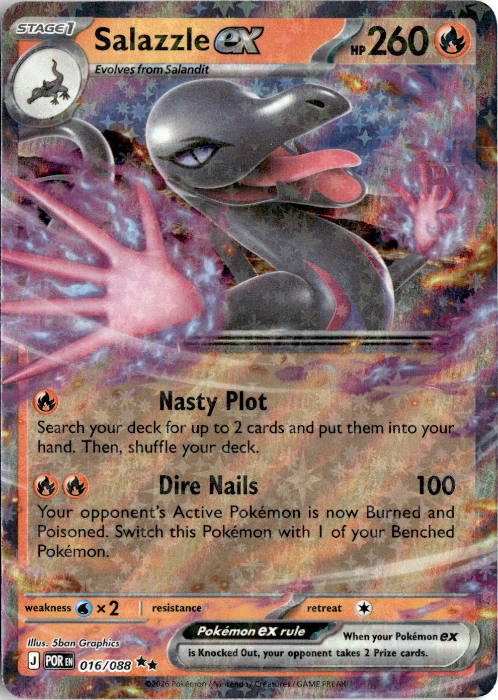Salazzle EX graded slab