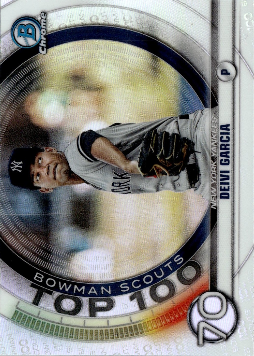 2020 Topps Bowman Deivi Garcia graded slab