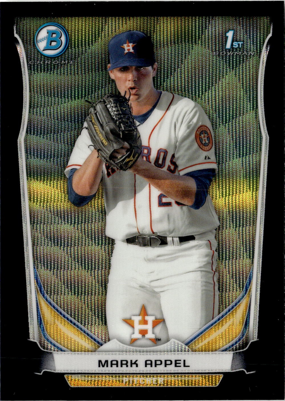 2014 Bowman Chrome Mark Appel graded slab