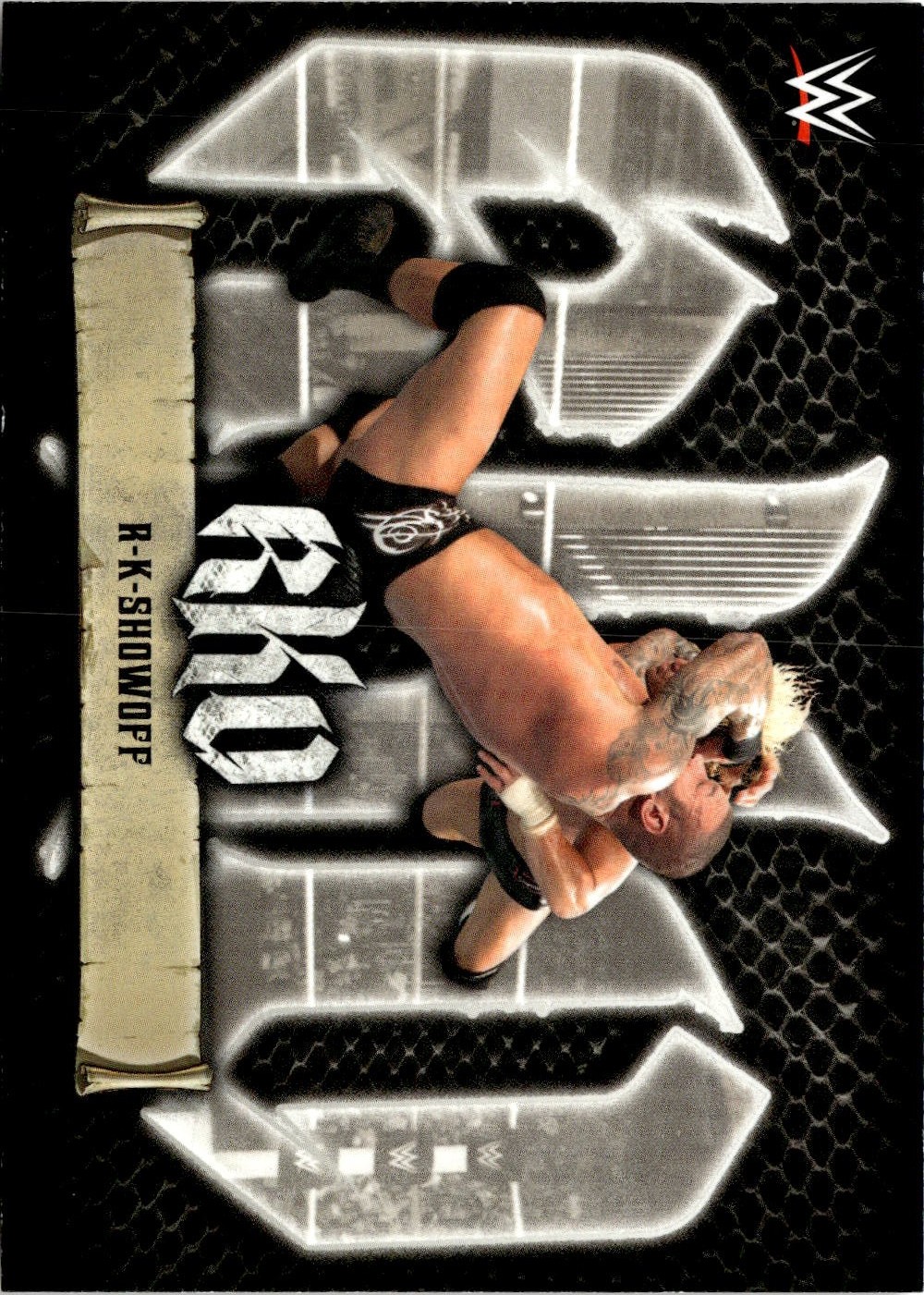 2021 Topps WWE R-K-Showoff graded slab