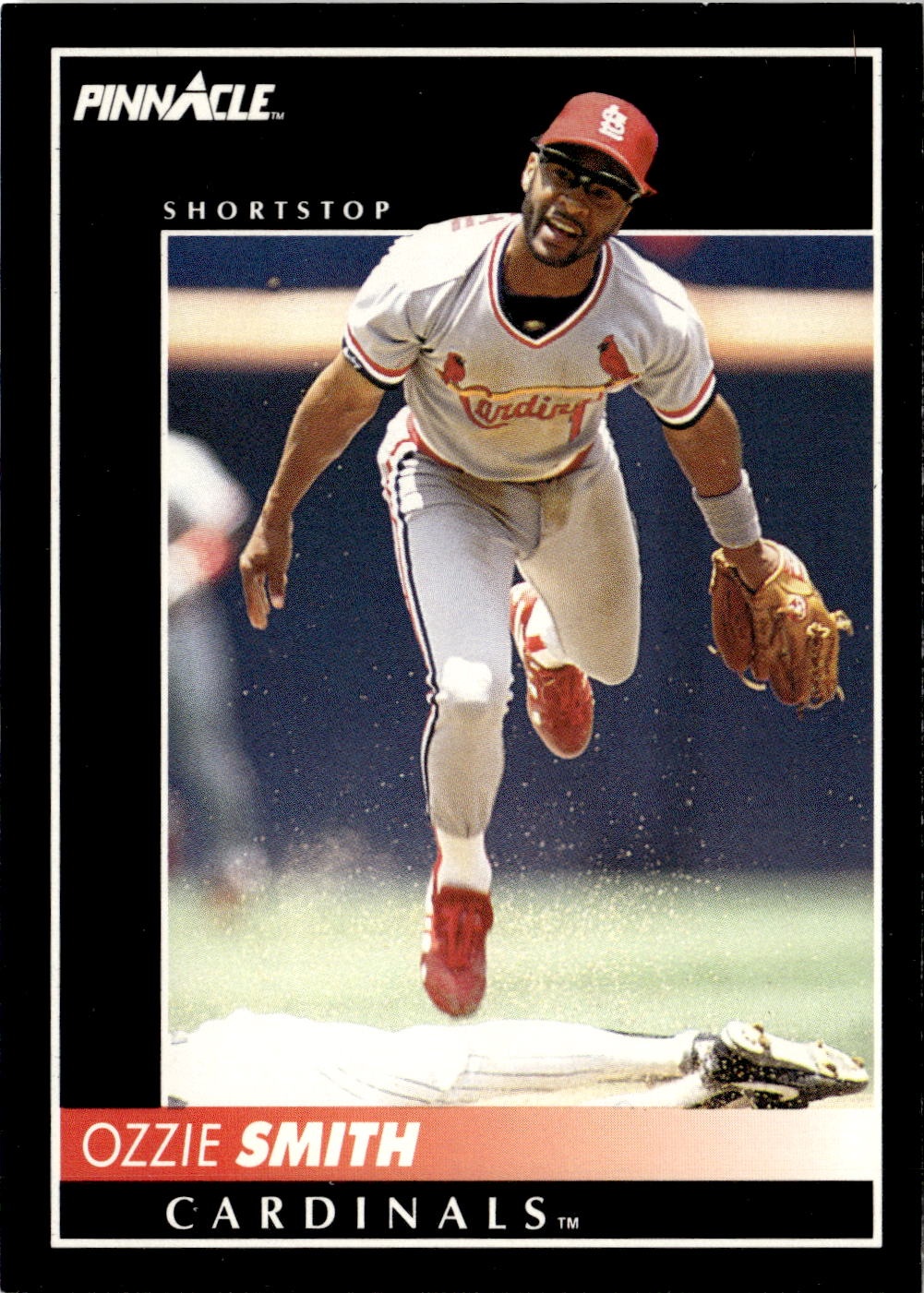 1992 Pinnacle Ozzie Smith graded slab