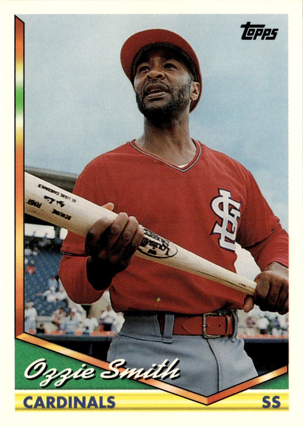 1994 Topps Ozzie Smith graded slab