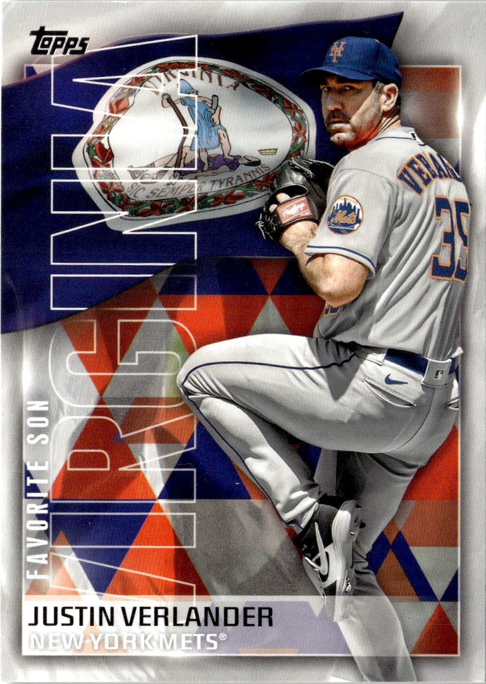 2023 Topps Justin Verlander graded slab