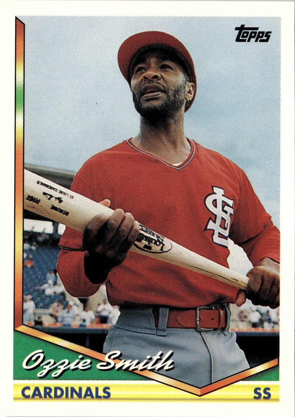 1994 Topps Ozzie Smith graded slab