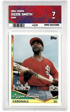 1994 TOPPS #320 OZZIE SMITH MPE 7 NM — graded card up for auction