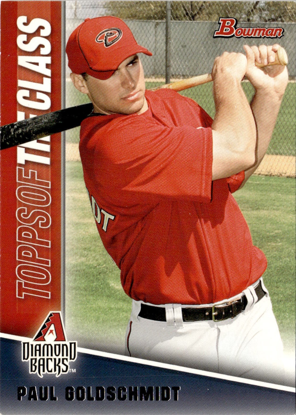 2011 Bowman Paul Goldschmidt graded slab