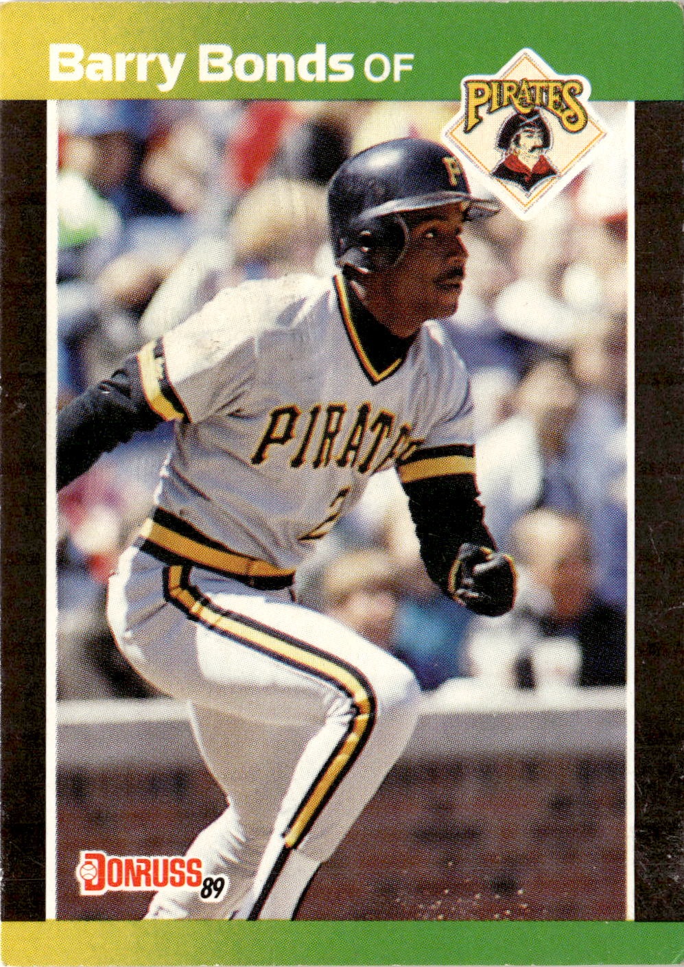 1989 Donruss Barry Bonds graded slab