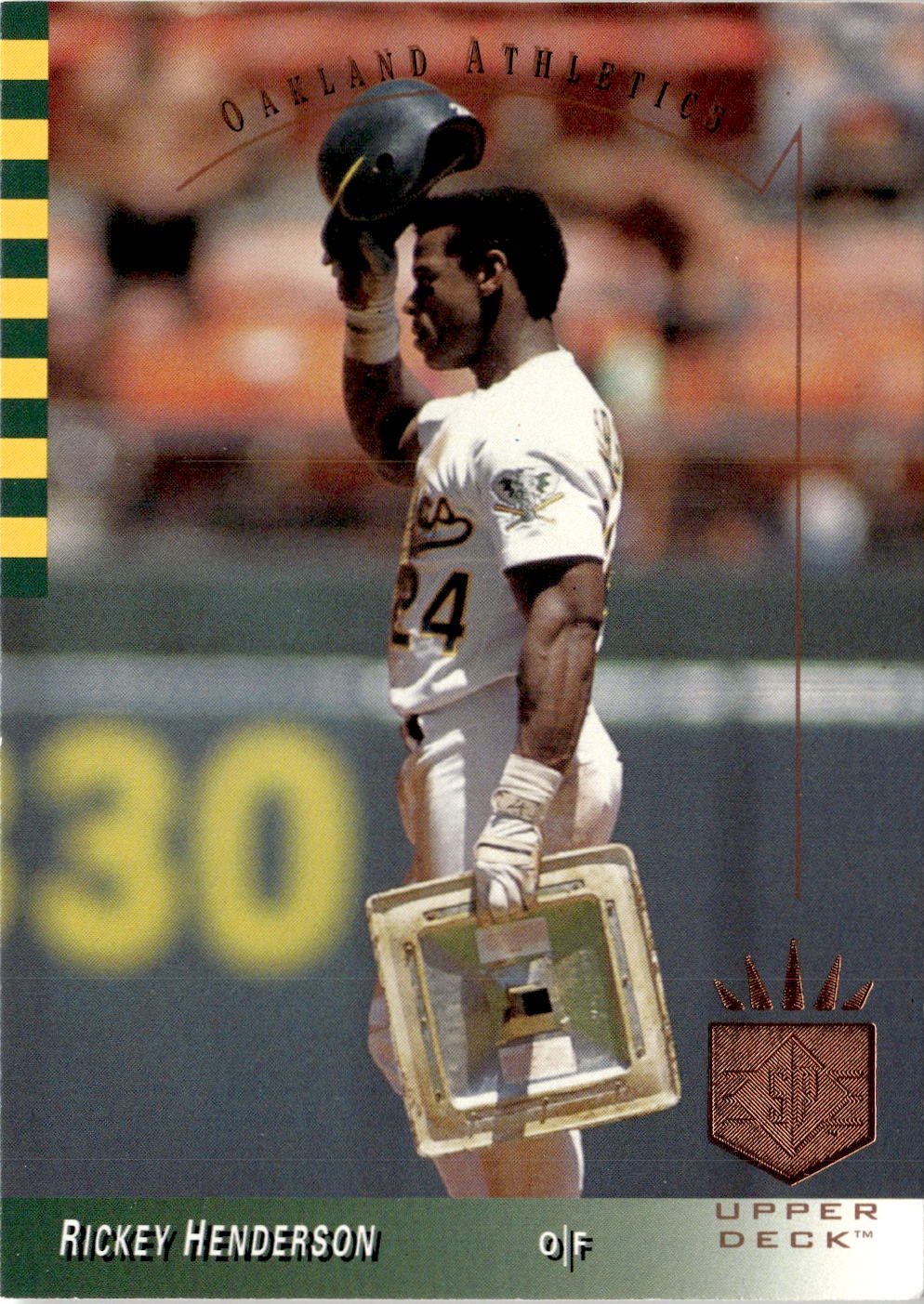 Rickey Henderson graded slab