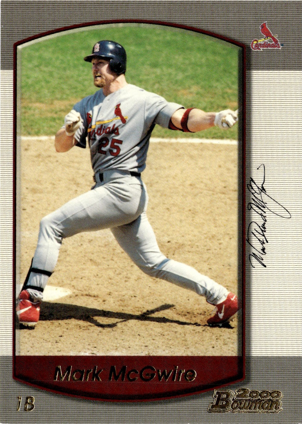 2000 Bowman Mark McGwire graded slab