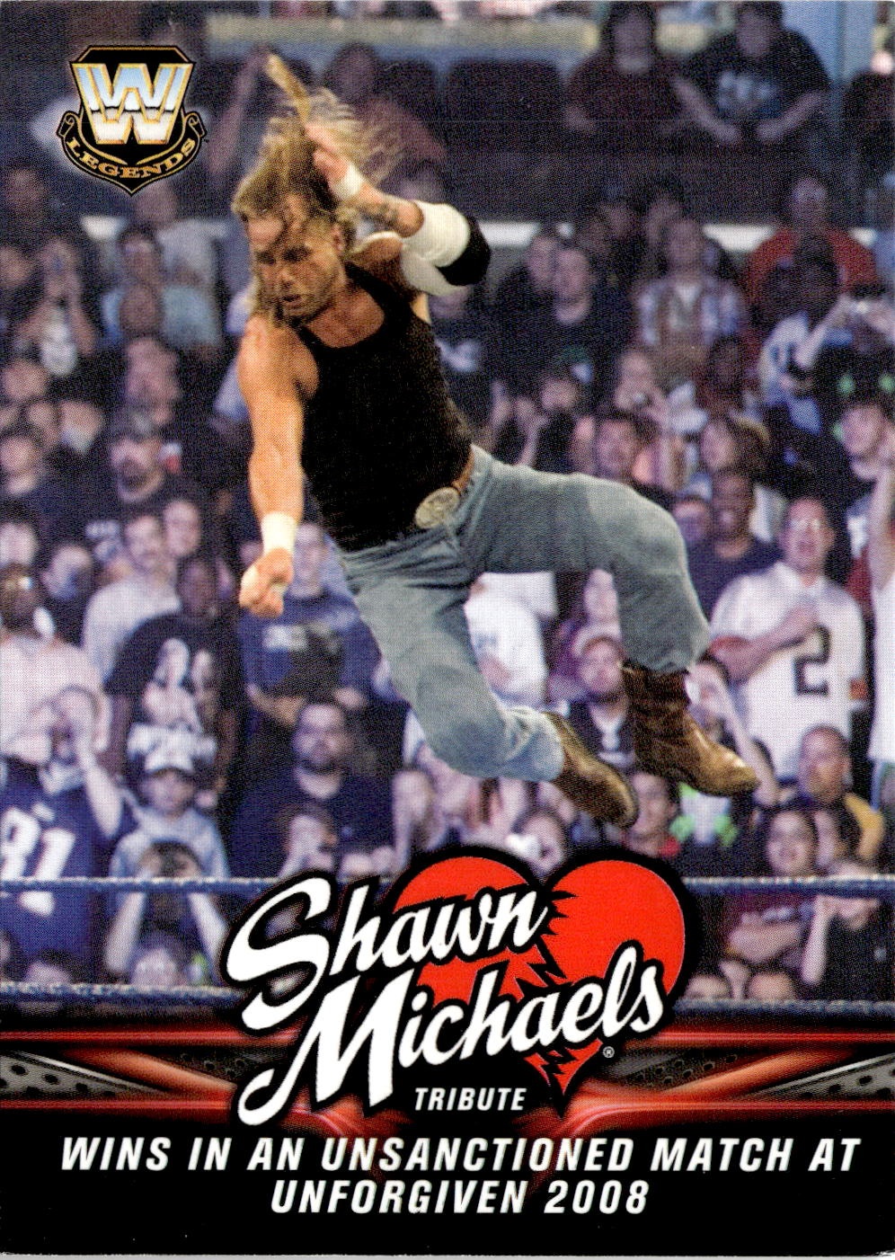 2018 Topps WWE Then Now Forever Shawn Michaels graded slab