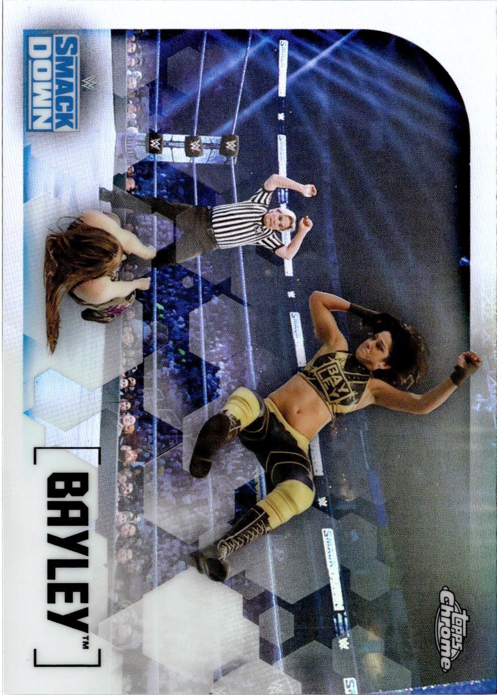 2020 Topps Chrome WWE Bayley graded slab