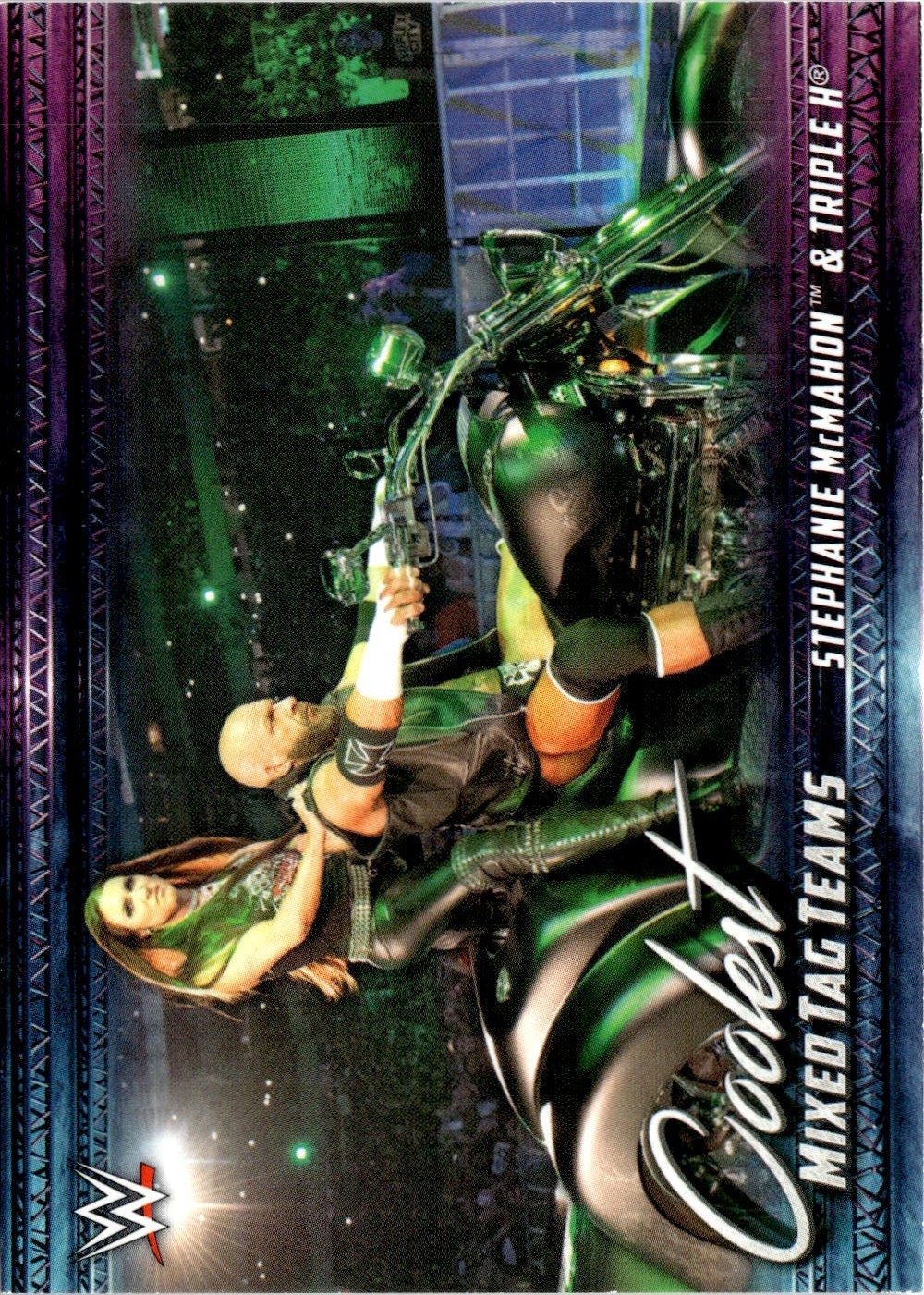 Stephanie McMahon & Triple H graded slab