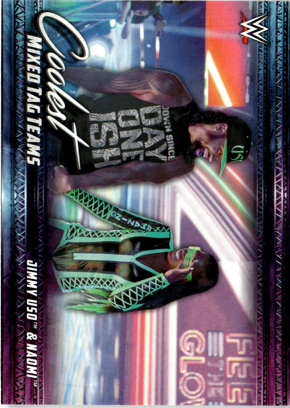 Jimmy Uso & Naomi graded slab