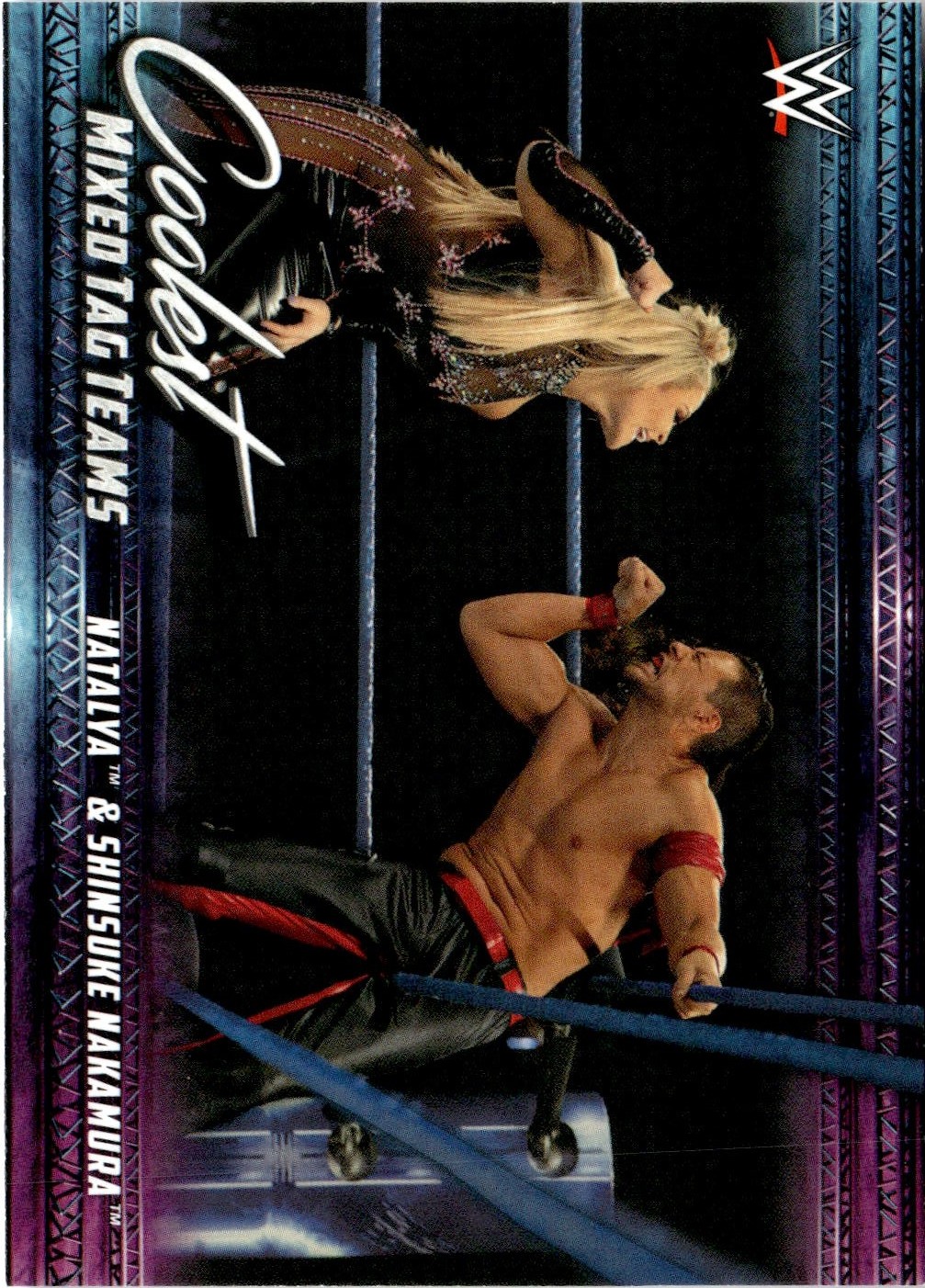 Natalya & Shinsuke Nakamura graded slab