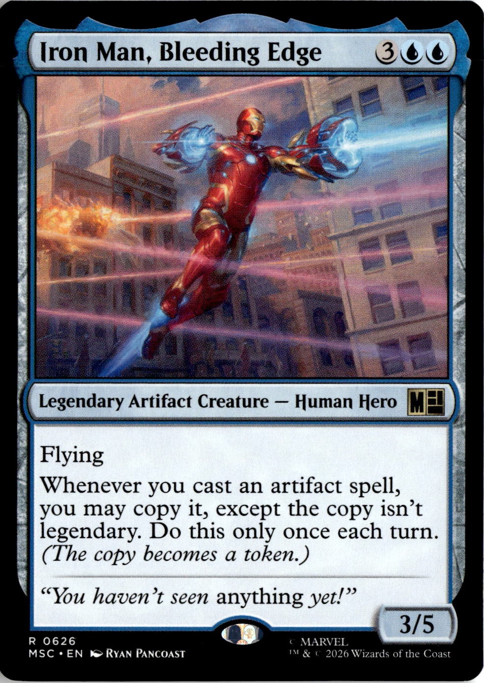 Iron Man, Bleeding Edge graded slab
