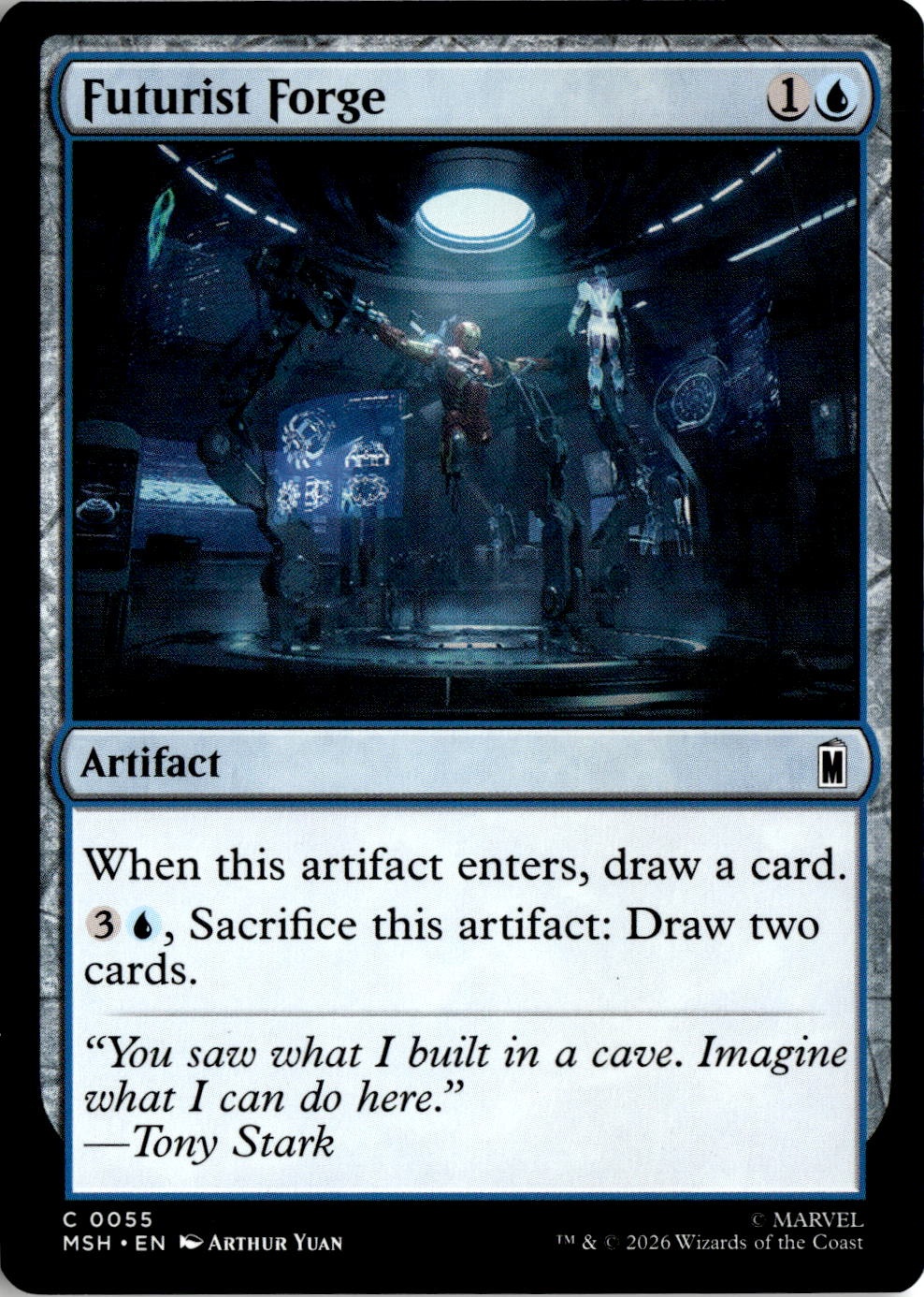 2026 Mtg Msh En Futurist Forge graded slab