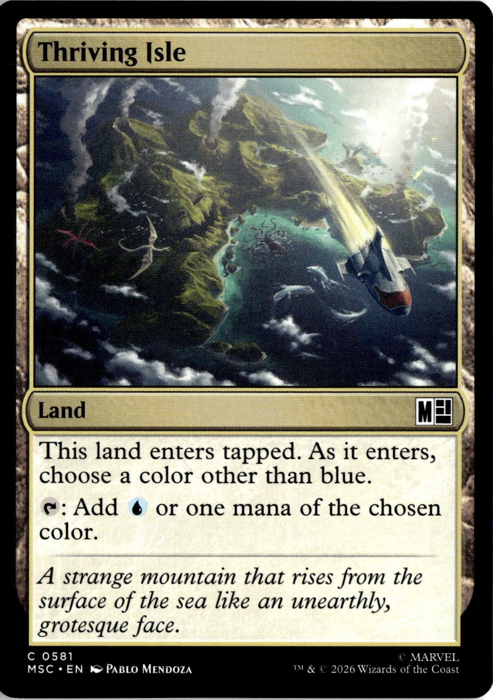 Thriving Isle graded slab