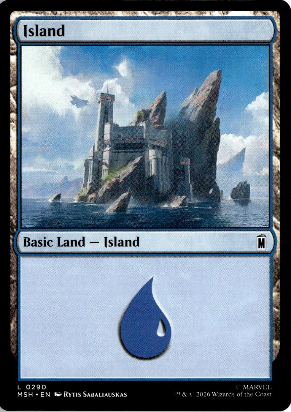 Island graded slab