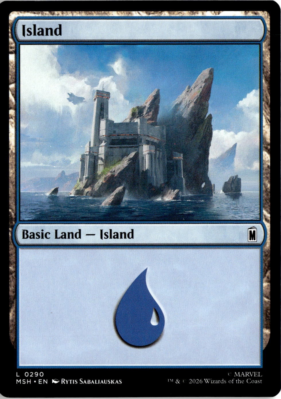 2026 Mtg Msh En Island graded slab