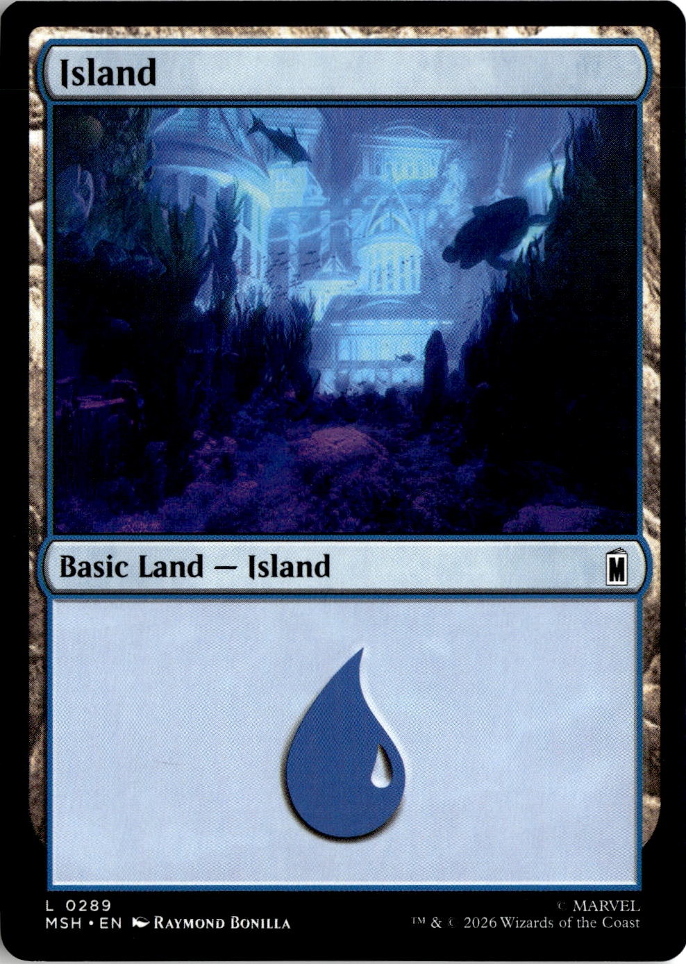2026 Mtg Msh En Island graded slab
