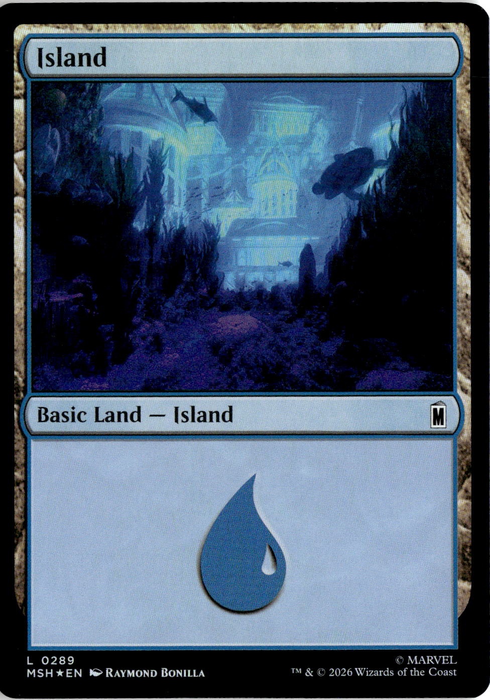 2026 Mtg Msh En Island graded slab