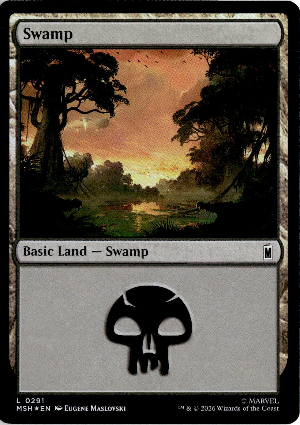 2026 Mtg Msh En Swamp graded slab