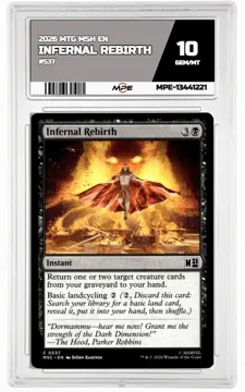 2026 MTG MSH EN #537 INFERNAL REBIRTH MPE 10 GEM/MT — graded card up for auction
