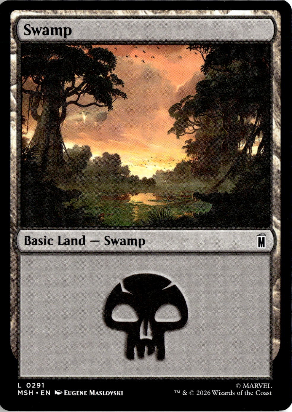 2026 Mtg Msh En Swamp graded slab