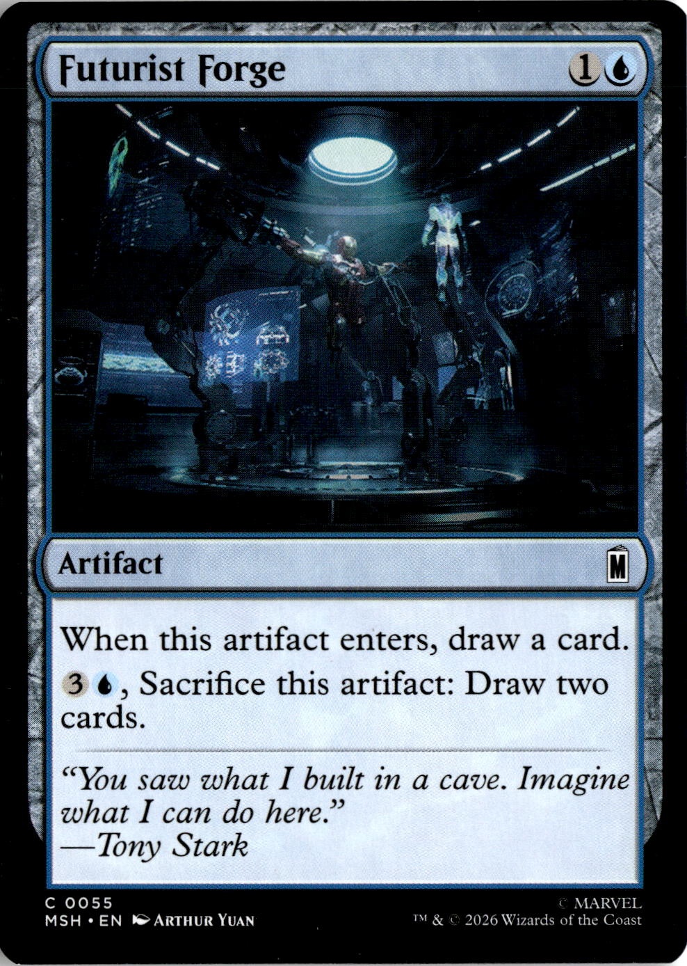 2026 Mtg Msh En Futurist Forge graded slab