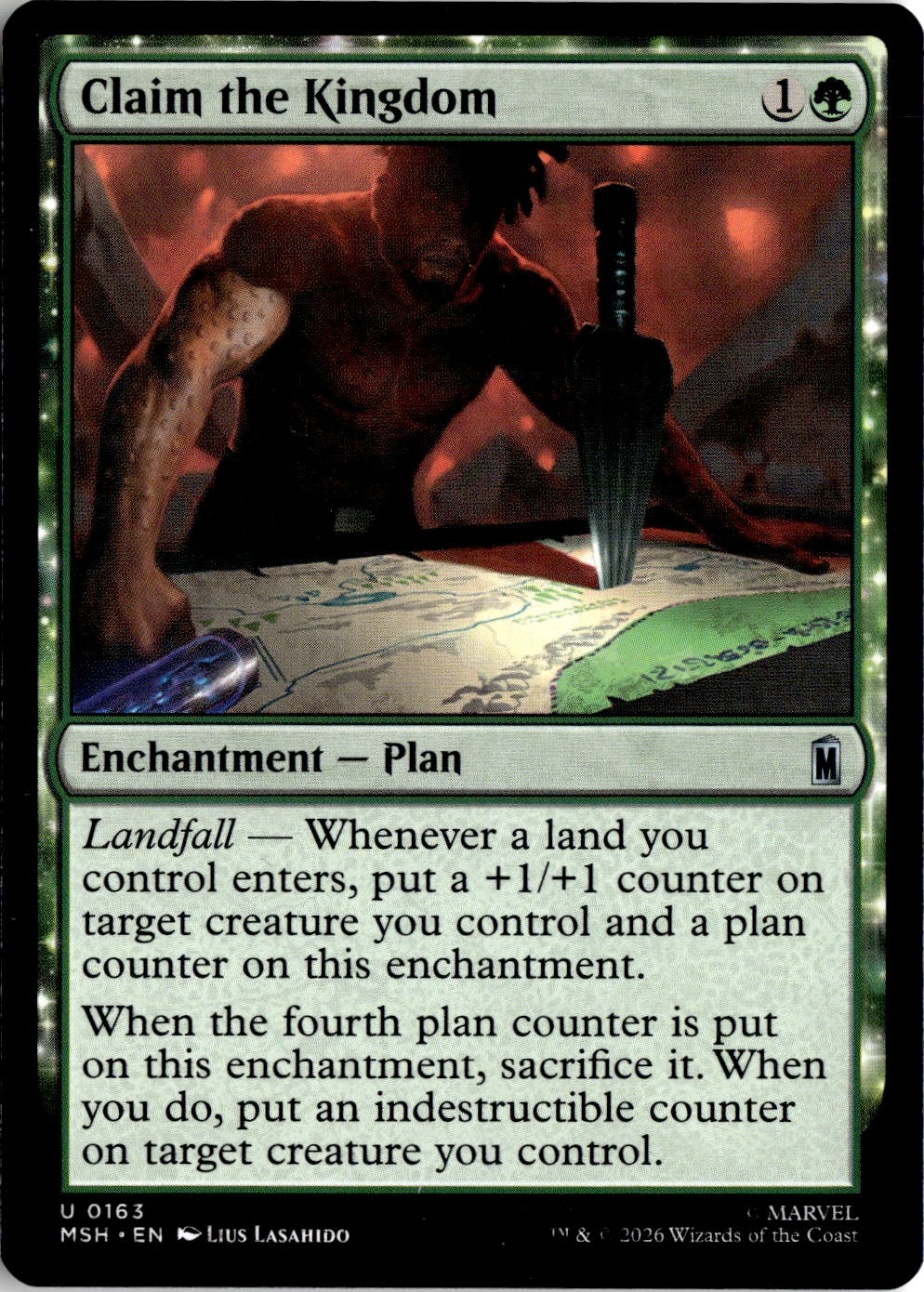 2026 Mtg Msh En Claim The Kingdom graded slab