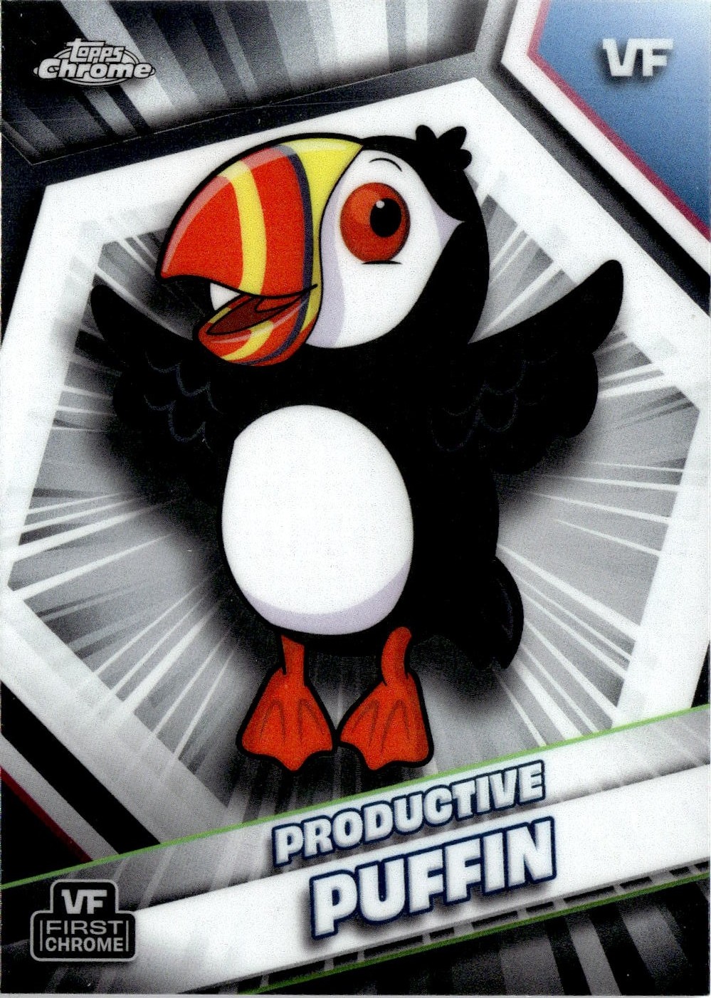 2026 Topps Chr Veefriends Productive Puffin graded slab