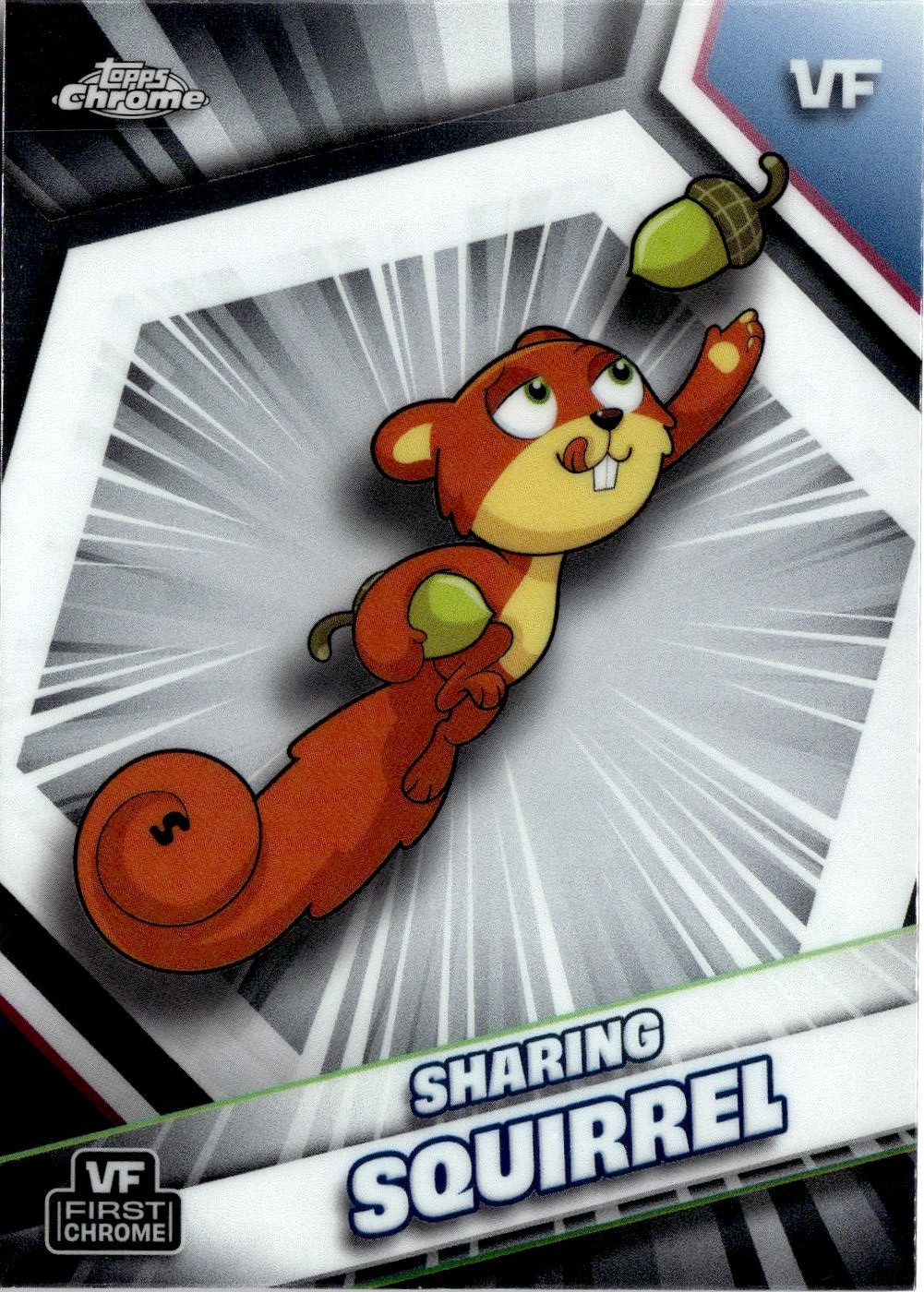 2026 Topps Chr Veefriends Sharing Squirrel graded slab