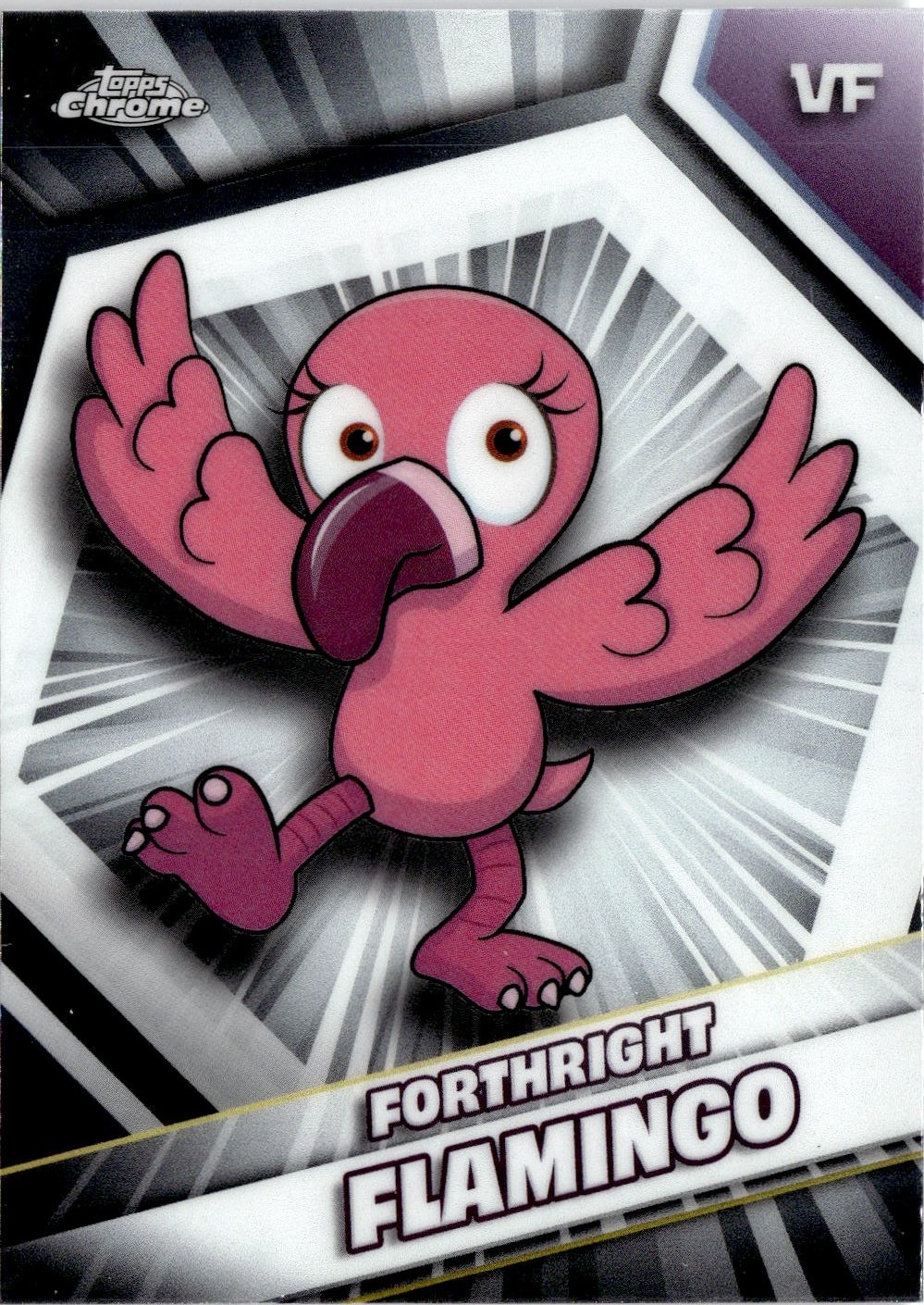 2026 Topps Chr Veefriends Forthright Flamingo graded slab