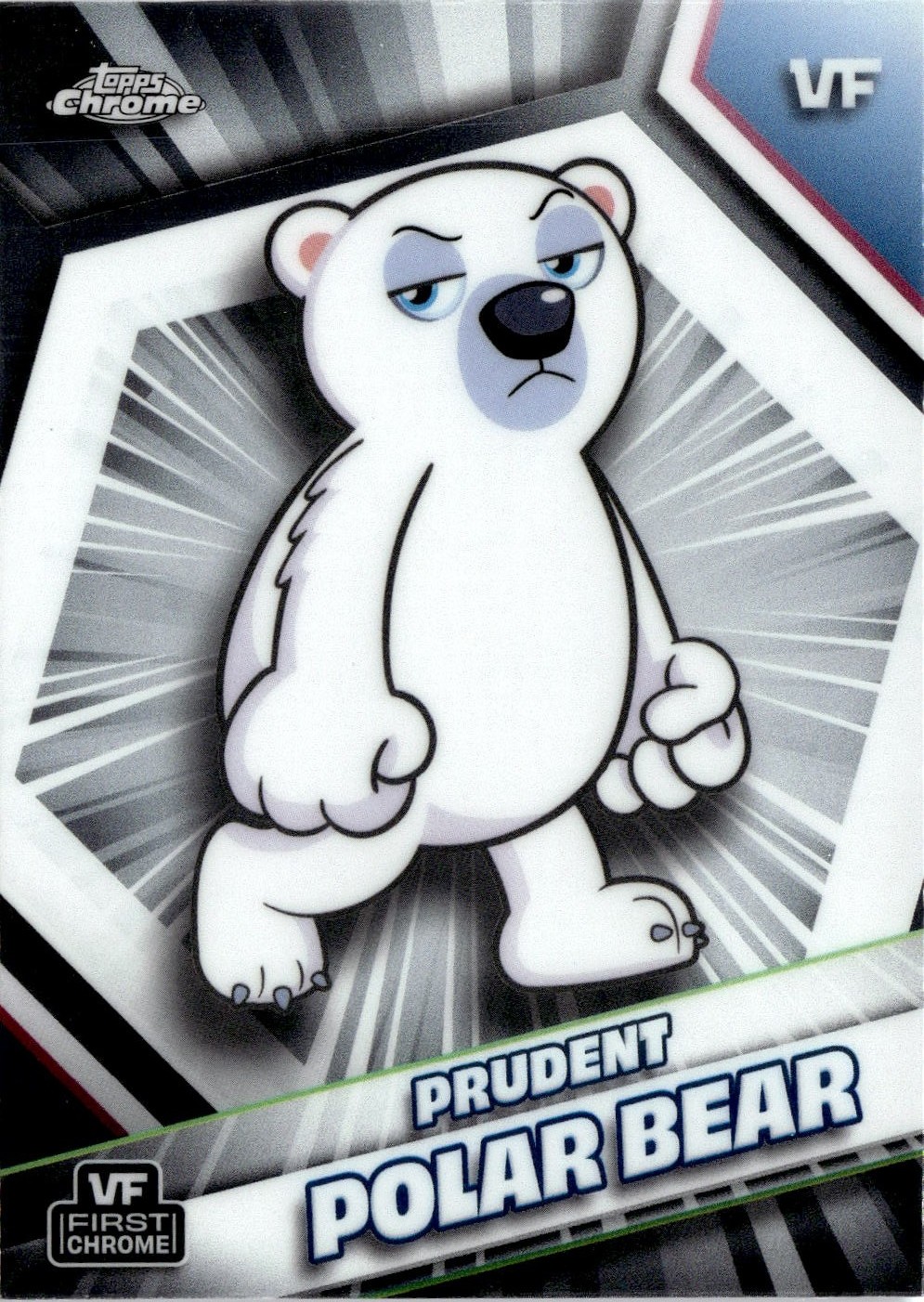 2026 Topps Chr Veefriends Prudent Polar Bear graded slab