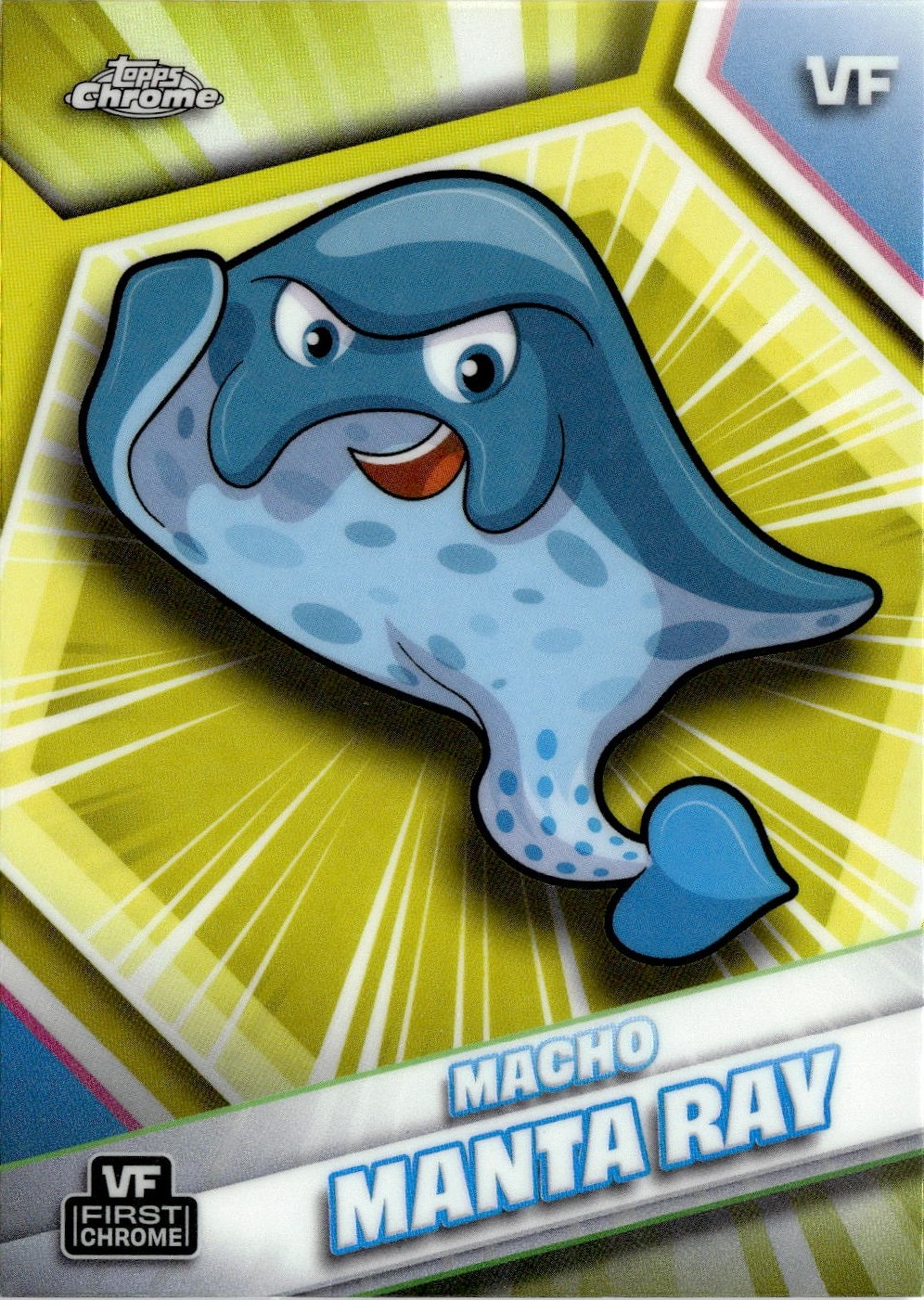 2026 Topps Chr Veefriends Macho Manta Ray graded slab