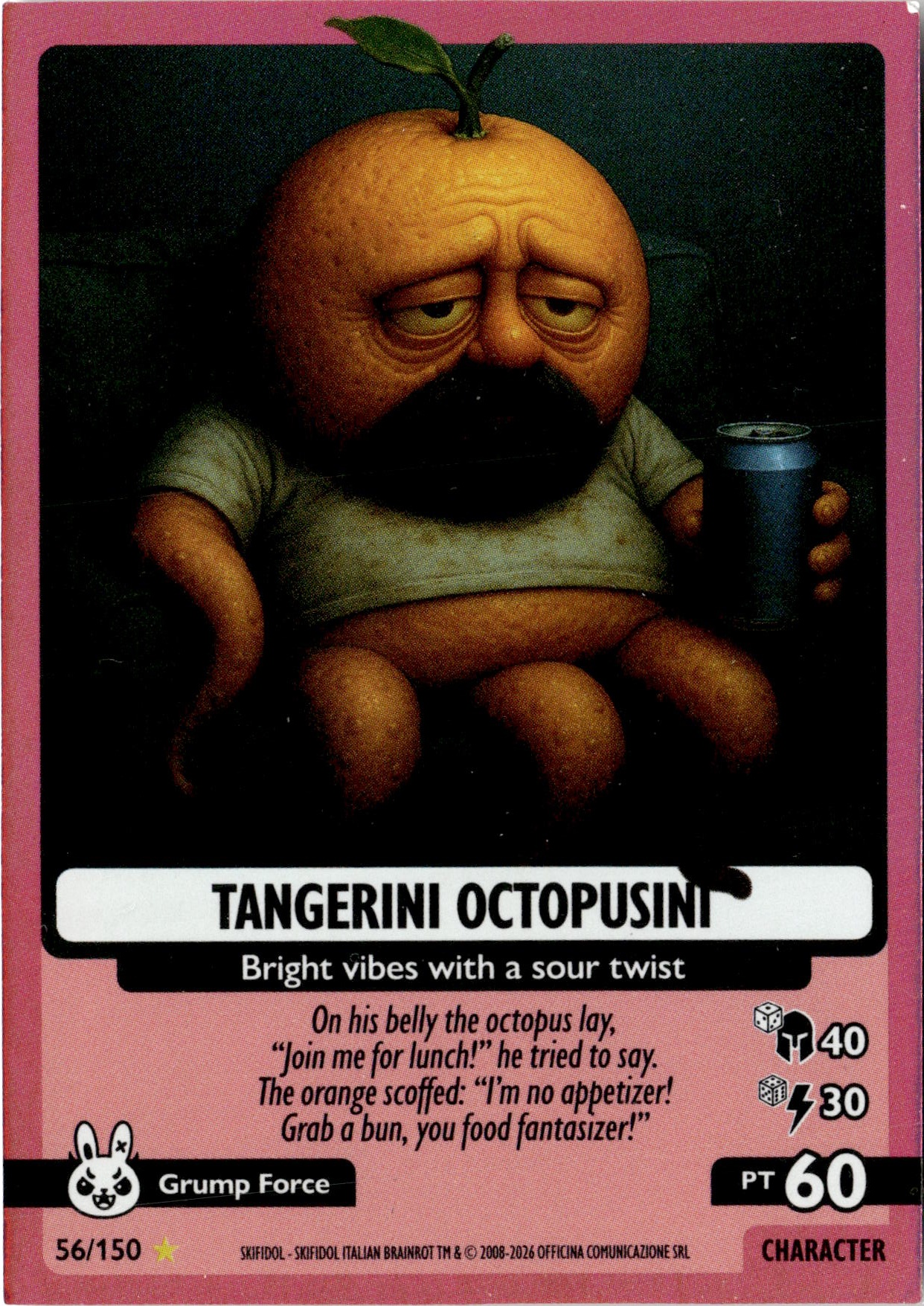 2026 Italian Brainrot Tangerini Octopusini graded slab