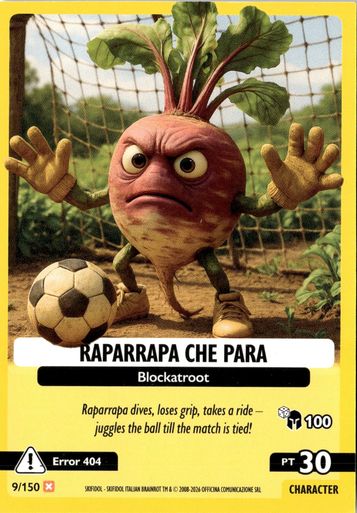 2026 Italian Brainrot Raparapa Che Para graded slab