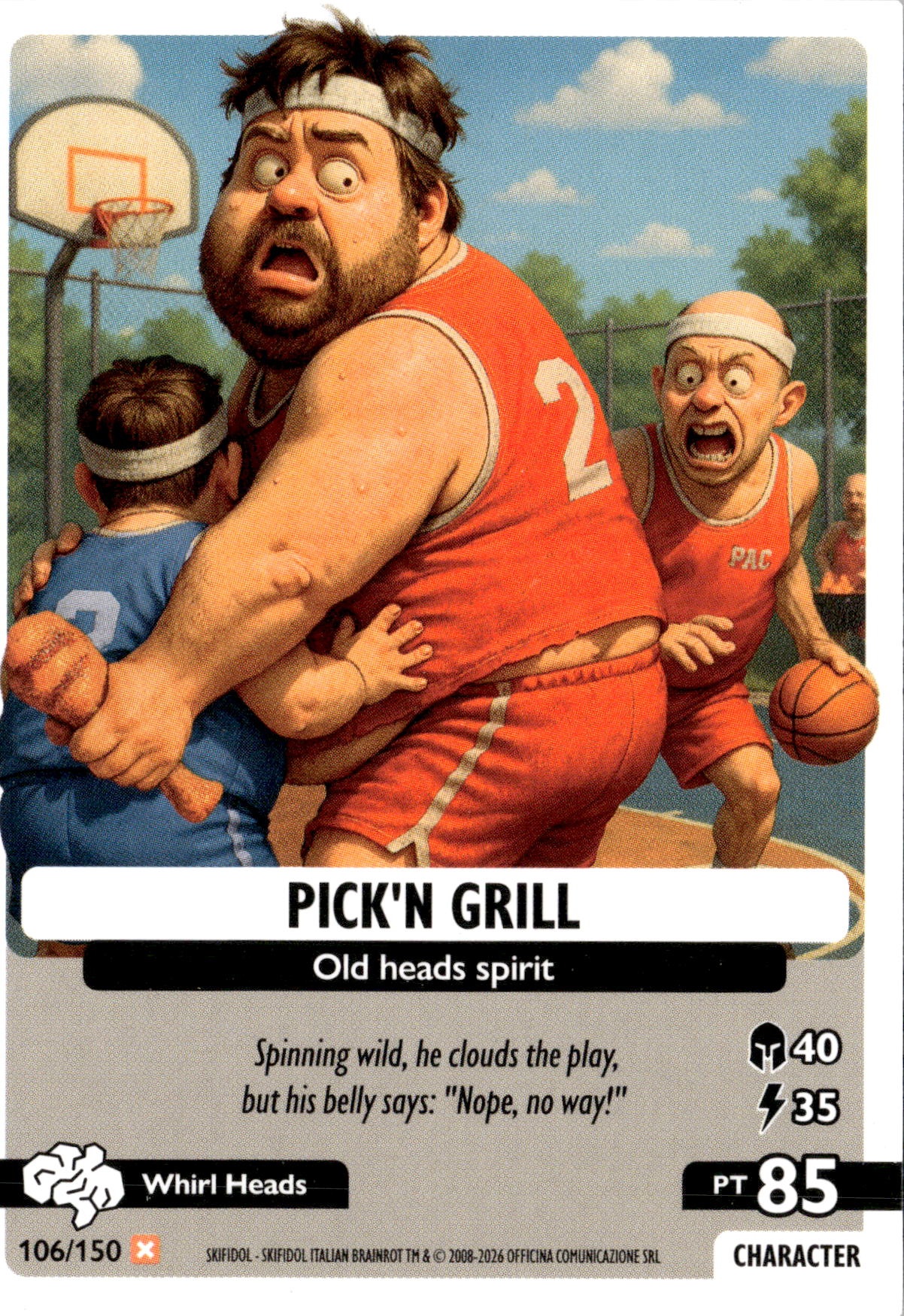 Pick'N Grill graded slab