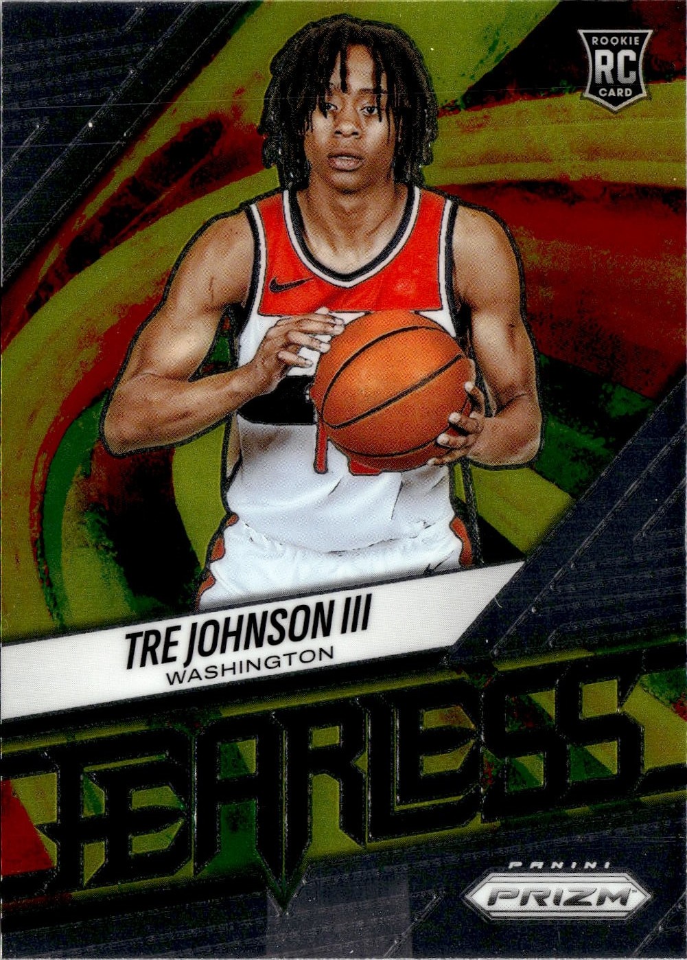 2026 Prizm Tre Johnson III graded slab