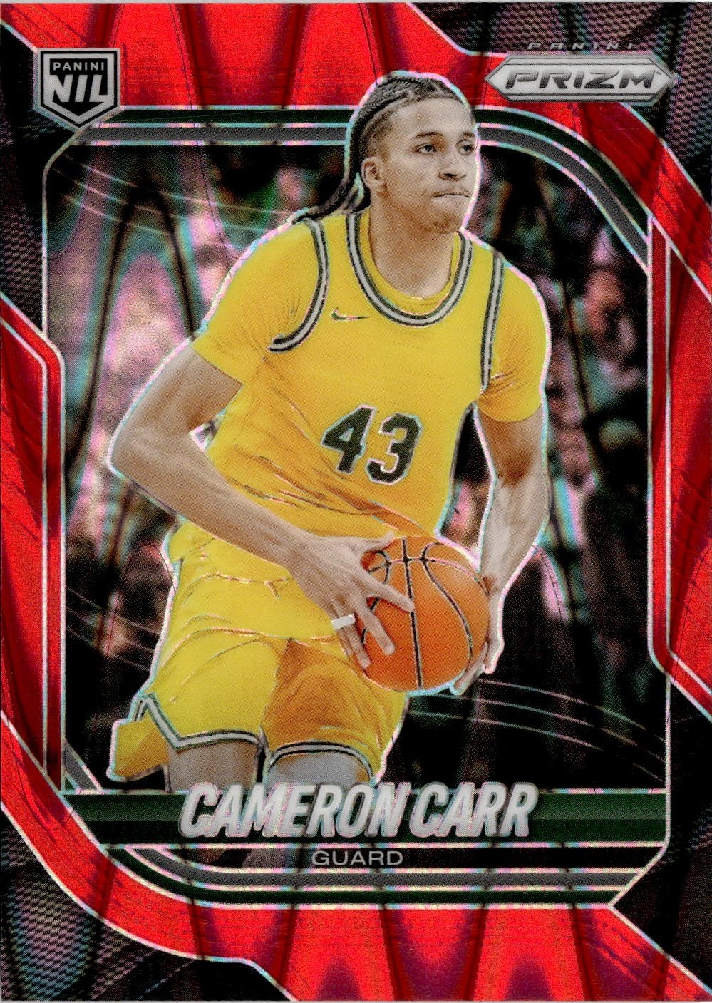2026 Prizm Cameron Carr graded slab